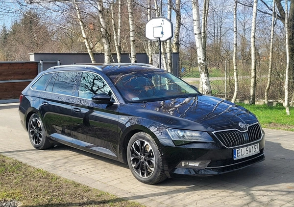 Skoda Superb cena 93500 przebieg: 173800, rok produkcji 2017 z Łódź małe 29